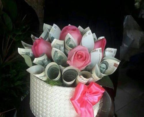 عکس ایده هایی برای پول کادو دادن