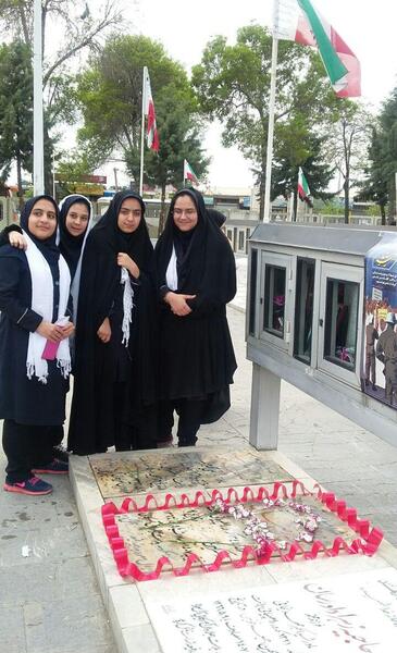 عکس شهید رقیه رضایی