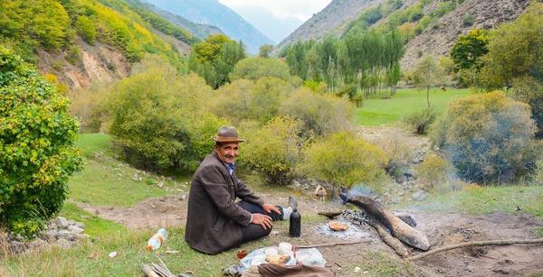 عکس طبیعت زیبای کوهستان