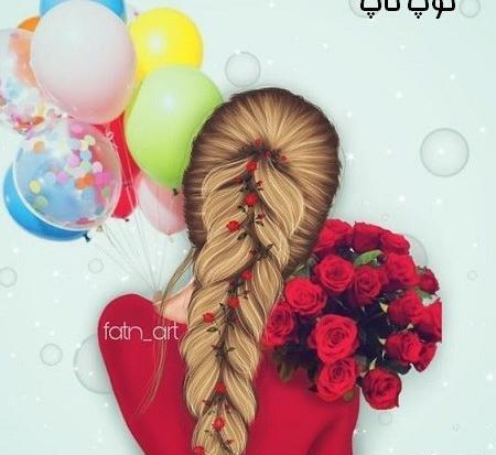 عکس گلهای زیبای فانتزی