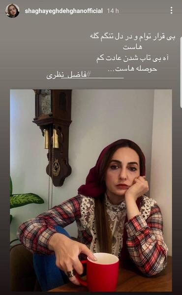 عکس طلاق شقایق دهقان