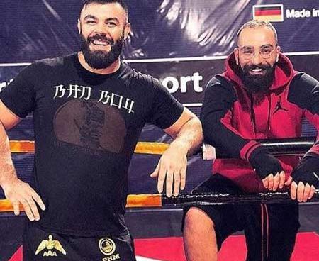 عکس حمید صفت و دوست دخترش