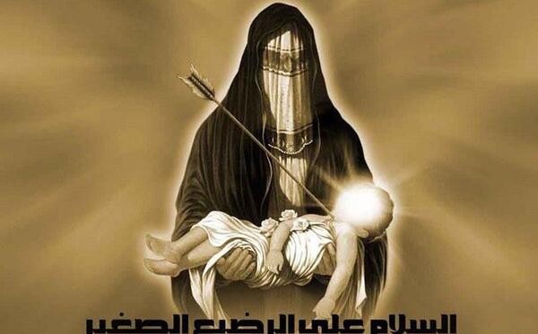 عکس واقعی علی اصغر امام حسین