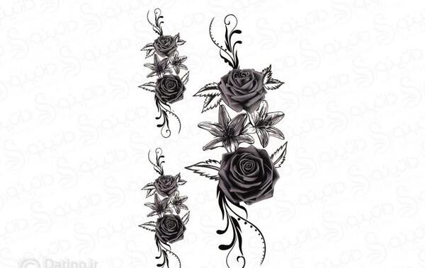 عکس گل رز کاغذی