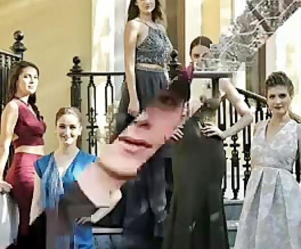 عکس ایلول در لباس عروس