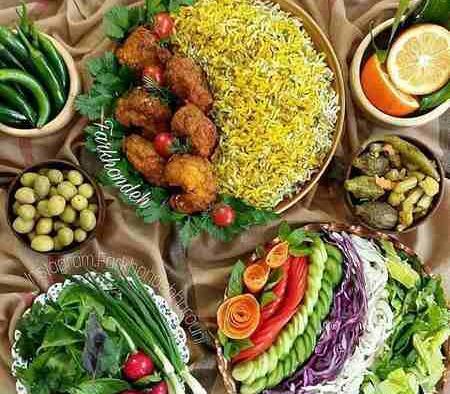 عکس ایده غذا و دسر برای مهمانی