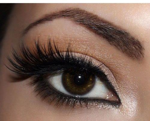 عکس چشم و ابرو قهوه ای برای پروفایل