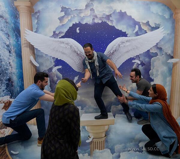 عکس سه بعدی فرشته