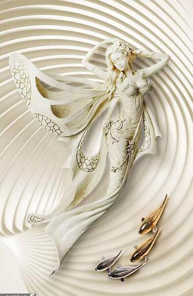 عکس سه بعدی فرشته