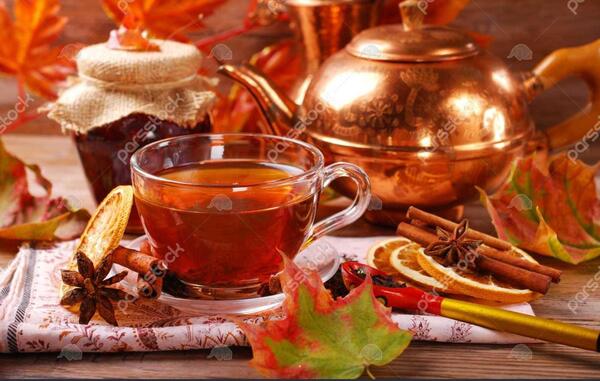 عکس چای پاییزی