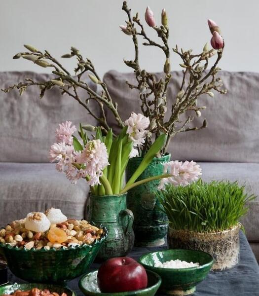 عکس ایده برای هفت سین چوبی