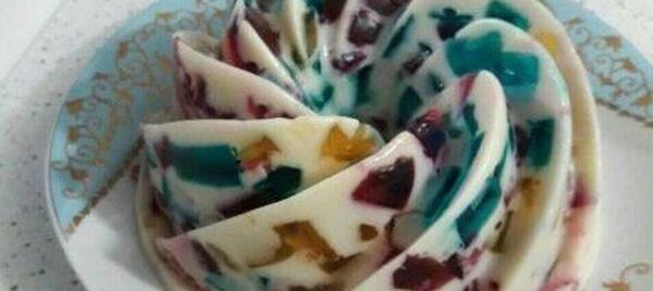 عکس ژله ی خرده شیشه