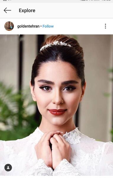 عکس عروس ناز