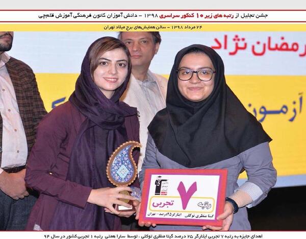 عکس شقایق توکلی