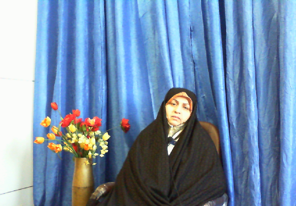 عکس زهرا روشن همسر شهید امین رضاپور