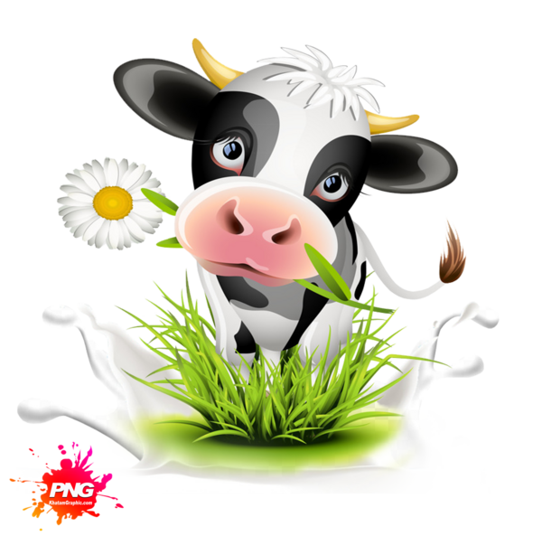 عکس گاو گرافیکی