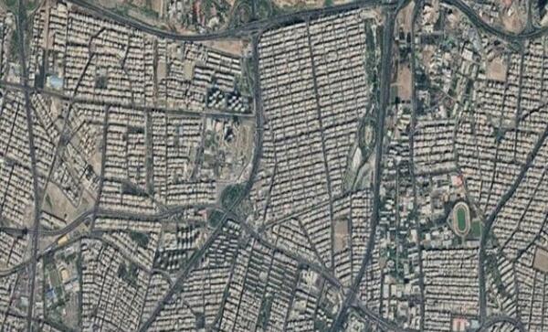 عکس هوایی زندان رجایی شهر