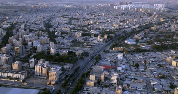 عکس هوایی زندان رجایی شهر