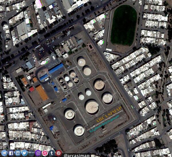عکس هوایی زندان رجایی شهر