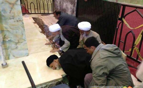 عکس قبر واقعی امام حسین