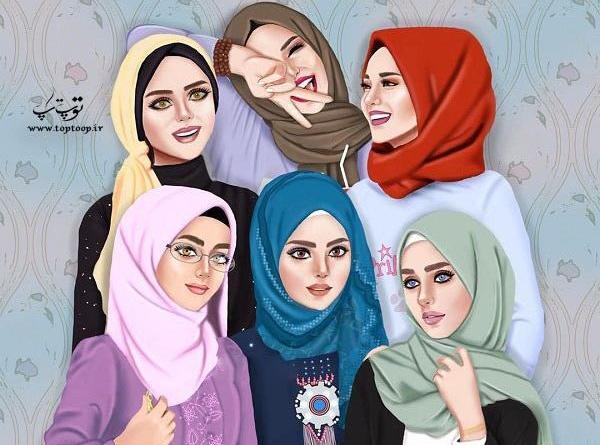 عکس ی دختر با حجاب