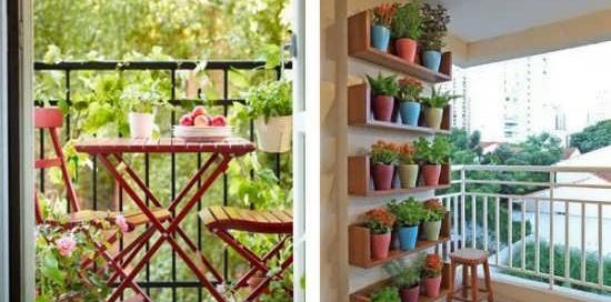 عکس ایده برای بالکن های خیلی کوچک