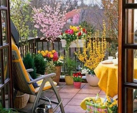 عکس ایده برای بالکن های خیلی کوچک