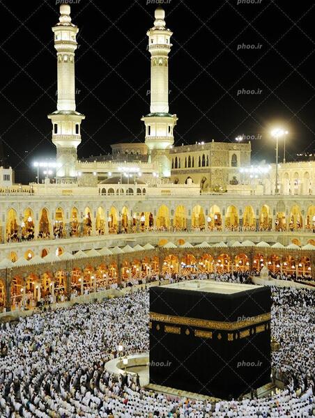 عکس خانه خدا برای پس زمینه