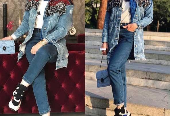 عکس مانتو اسپرت کوتاه دخترانه