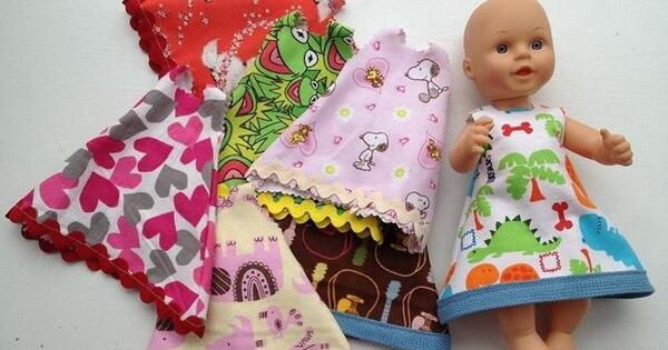 عکس ایده برای ساخت لباس باربی
