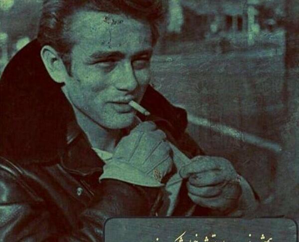 عکس نوشته رنجیدم ولی تهش خیلی شیک خندیدم
