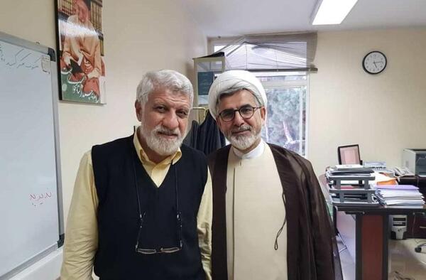 عکس صادق آهنگران و همسرش