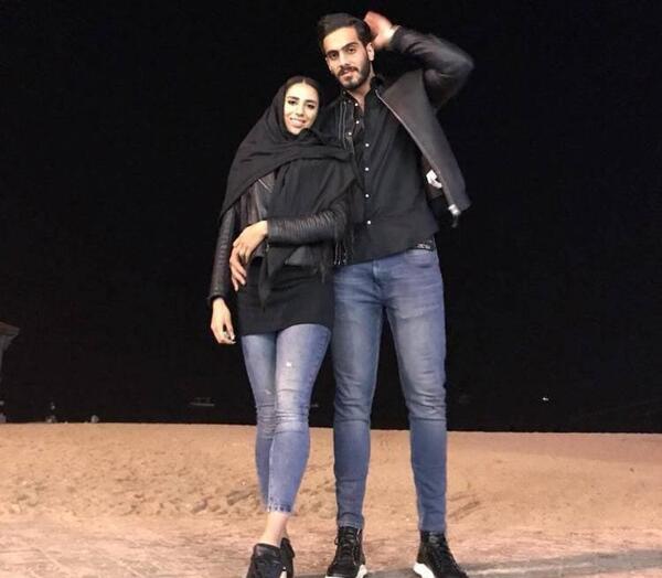 عکس مریم طوسی وهمسرش