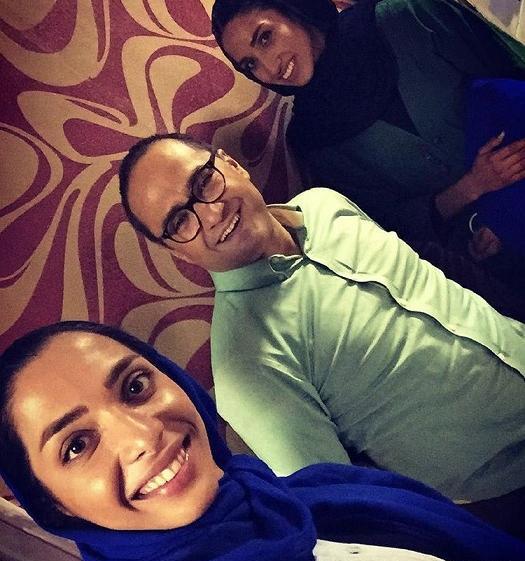 عکس مریم طوسی وهمسرش