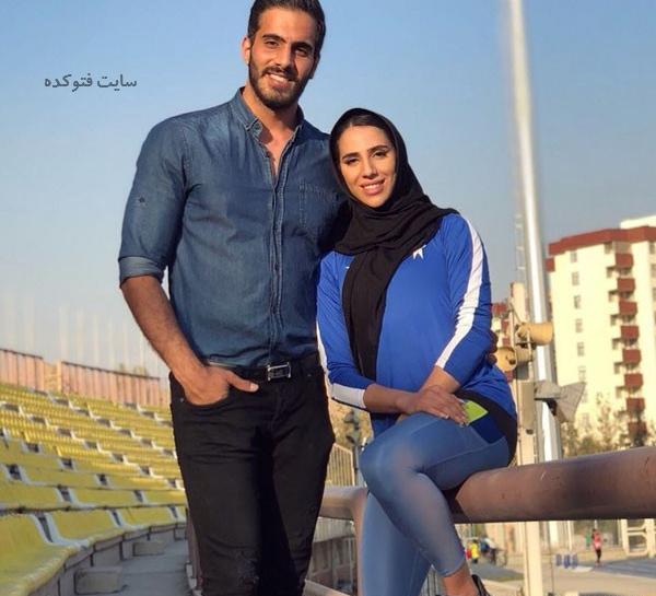 عکس مریم طوسی وهمسرش