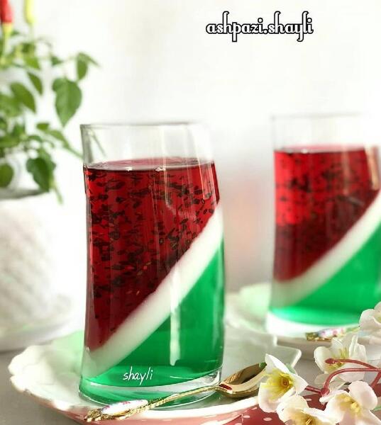 عکس ایده برای ژله کج