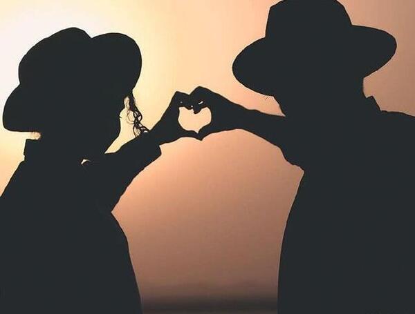 عکس عاشقانه ضد نور