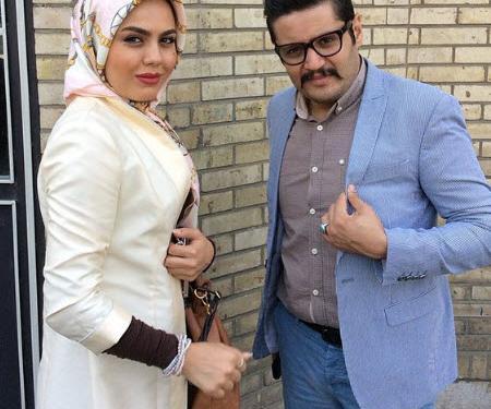 عکس آزاده زارعی در آوای باران