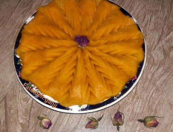 عکس حلوا کدو حلوایی