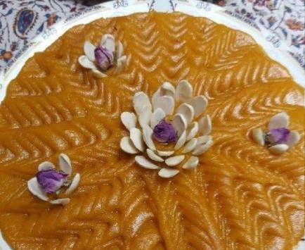 عکس حلوا کدو حلوایی