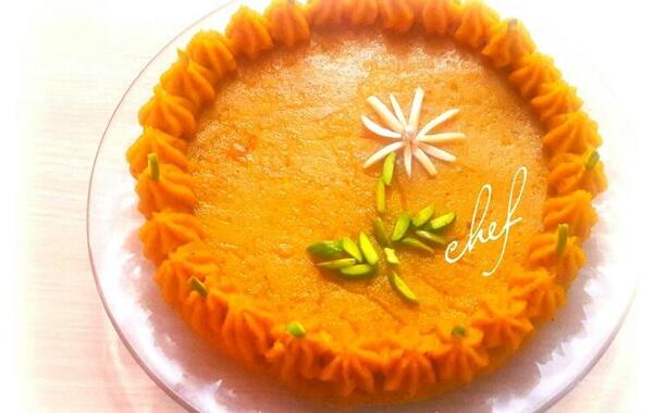 عکس حلوا کدو حلوایی