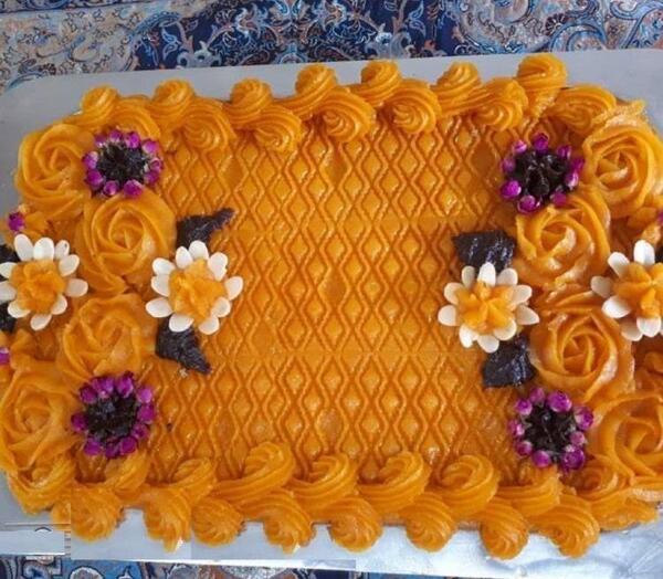 عکس حلوا کدو حلوایی