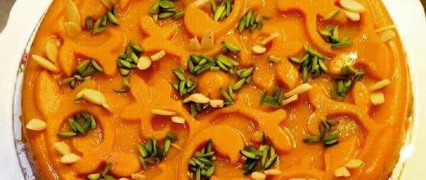 عکس حلوا کدو حلوایی