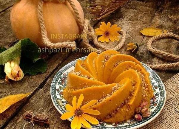 عکس حلوا کدو حلوایی