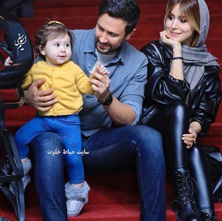عکس های عاشقانه شاهرخ استخری و همسرش
