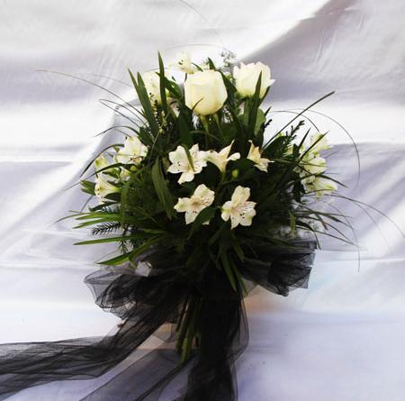 عکس دسته گل تسلیت