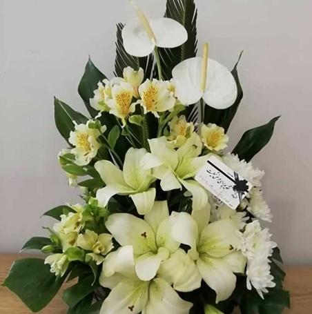 عکس دسته گل تسلیت