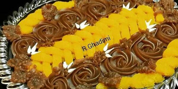 عکس حلوا شکلاتی