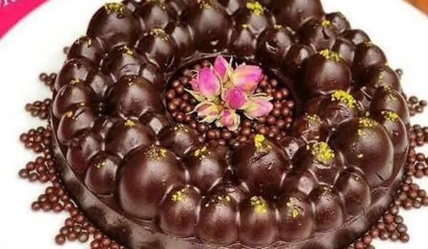 عکس حلوا شکلاتی