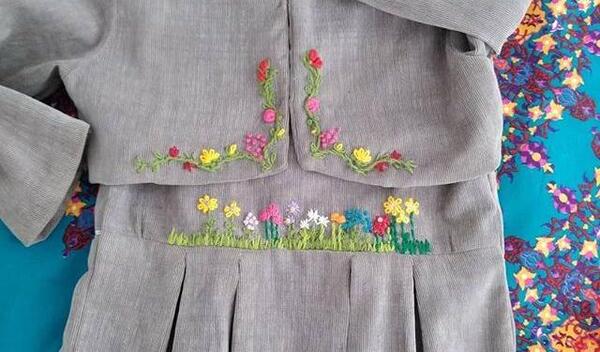 عکس ایده گلدوزی اینستاگرام